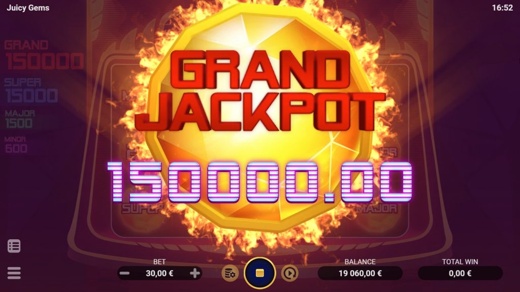 เกมสล็อต Juicy Gems จากเว็บไซต์ ufa77king