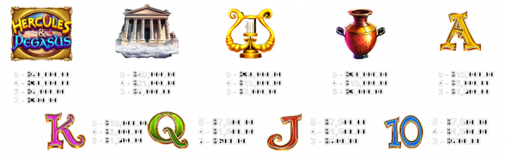 เกมสล็อต Hercules and Pegasus จากเว็บไซต์ ufa77king